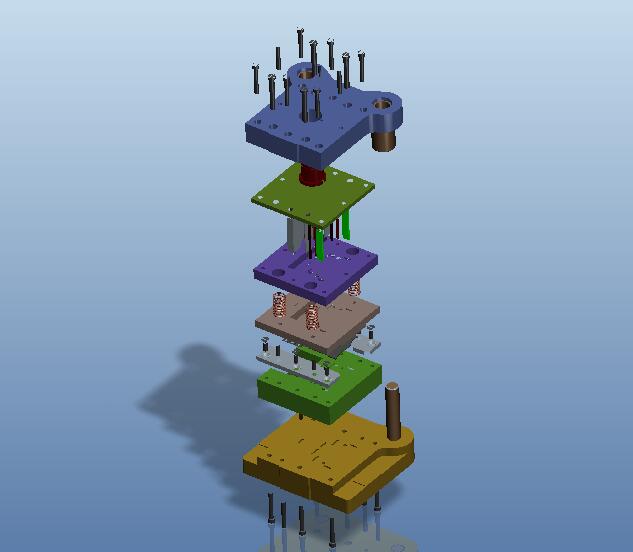 管卡工艺分析和级进模设计