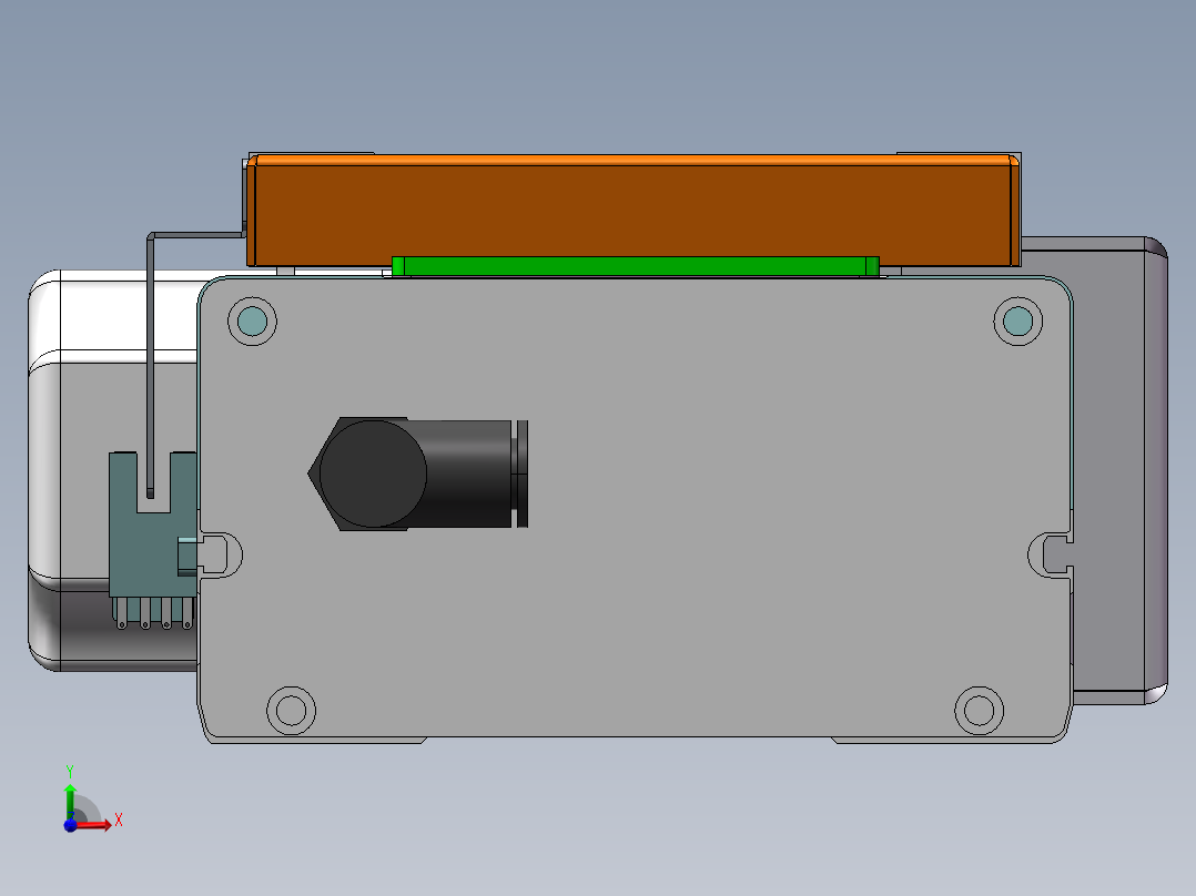 MCB同步带全封闭MCB14-L-200W前视图