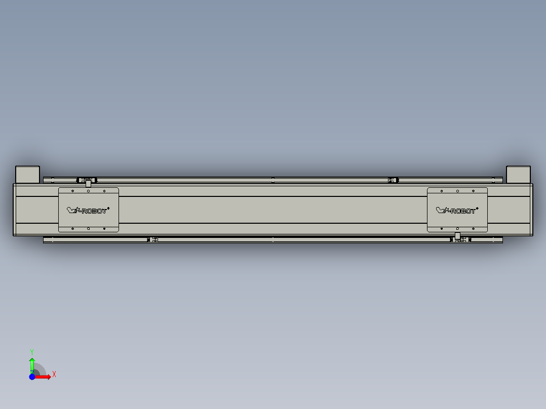 威洛博双电机滑台-VBC14S2-L50-S800-BD-P40-C6前视图