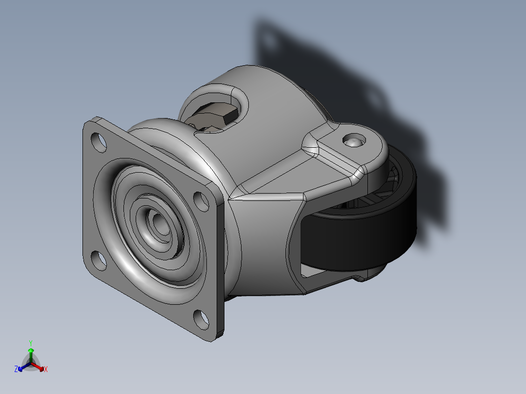 GDN-40-F正等轴测图