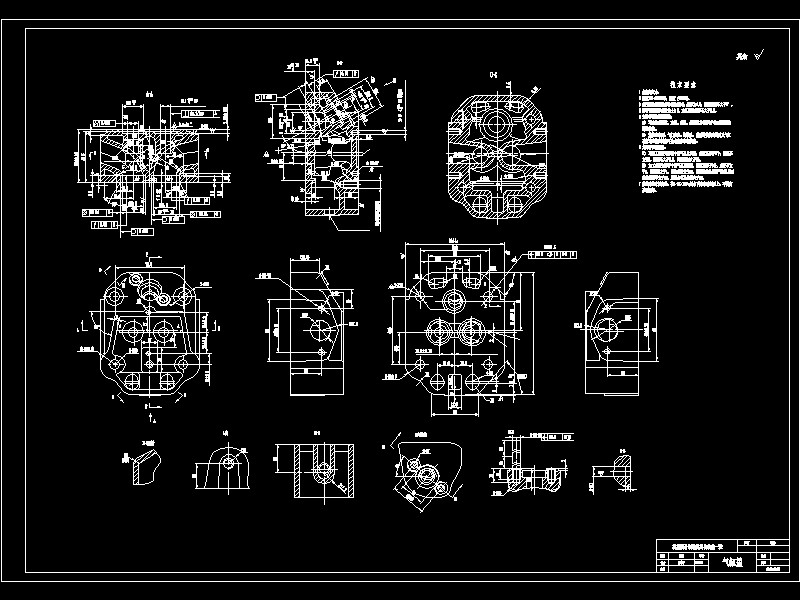 柴油机气缸盖机械加工工艺及双面铣组合机床夹具