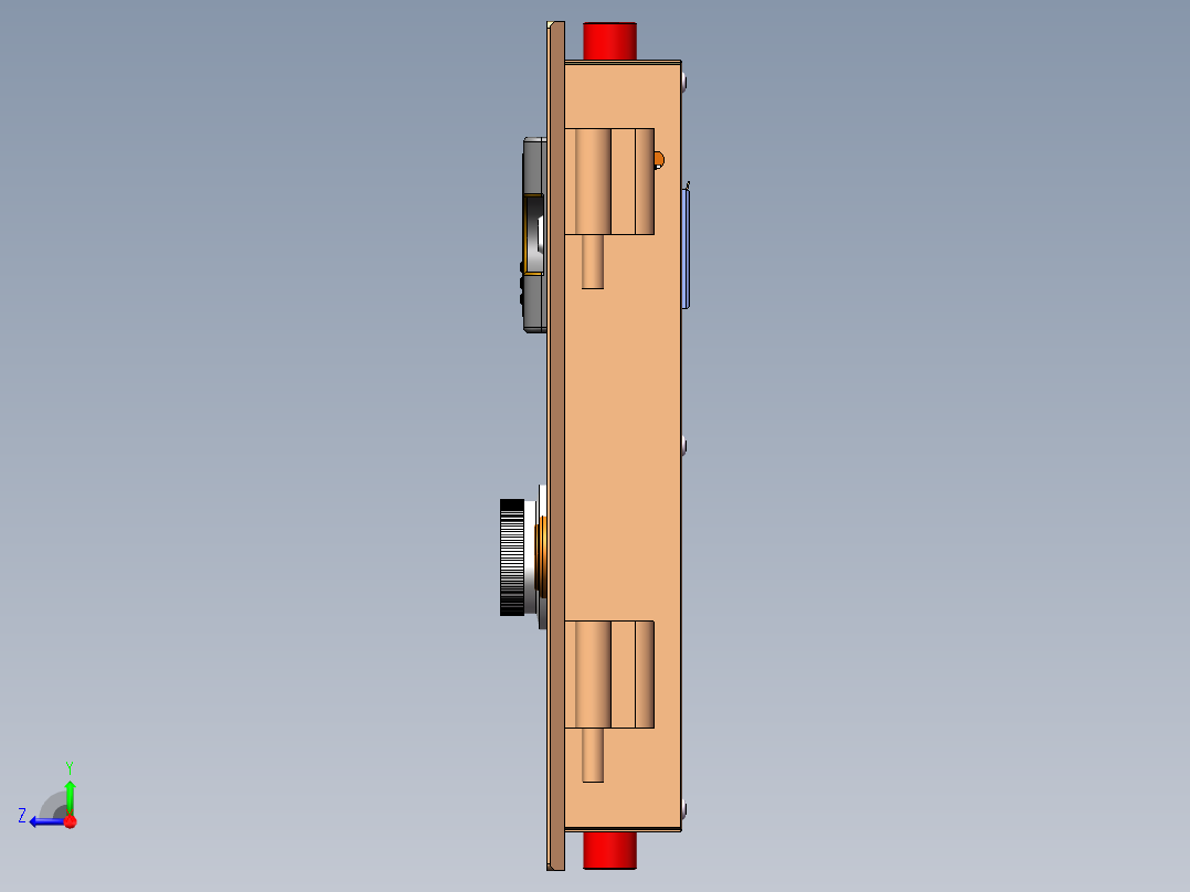 FDG-A1∕D-56电子防盗保险柜sw16可编辑右视图