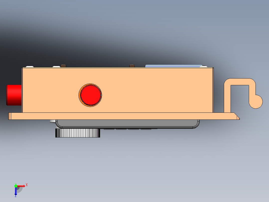 FDG-A1∕D-56电子防盗保险柜sw16可编辑俯视图