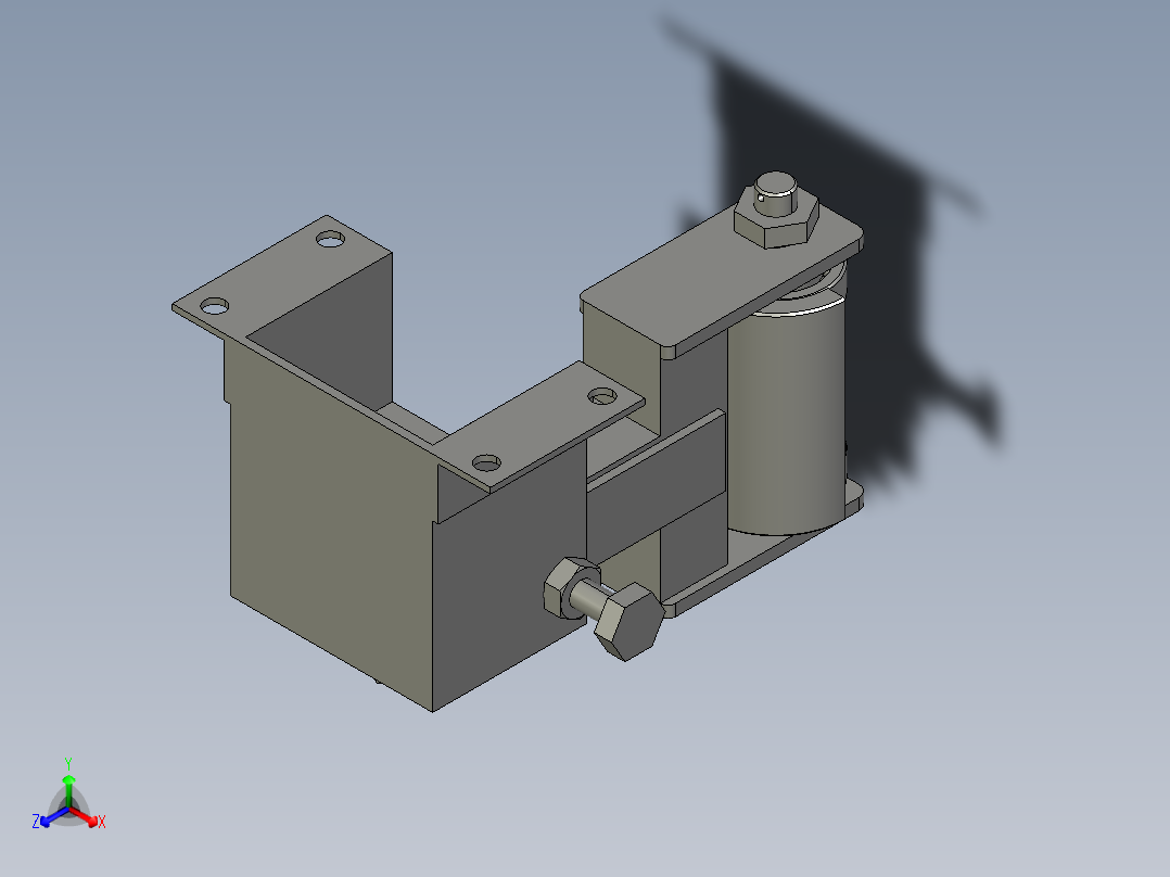 <span style='color: red'>张</span><span style='color: red'>紧</span>轮3D模型