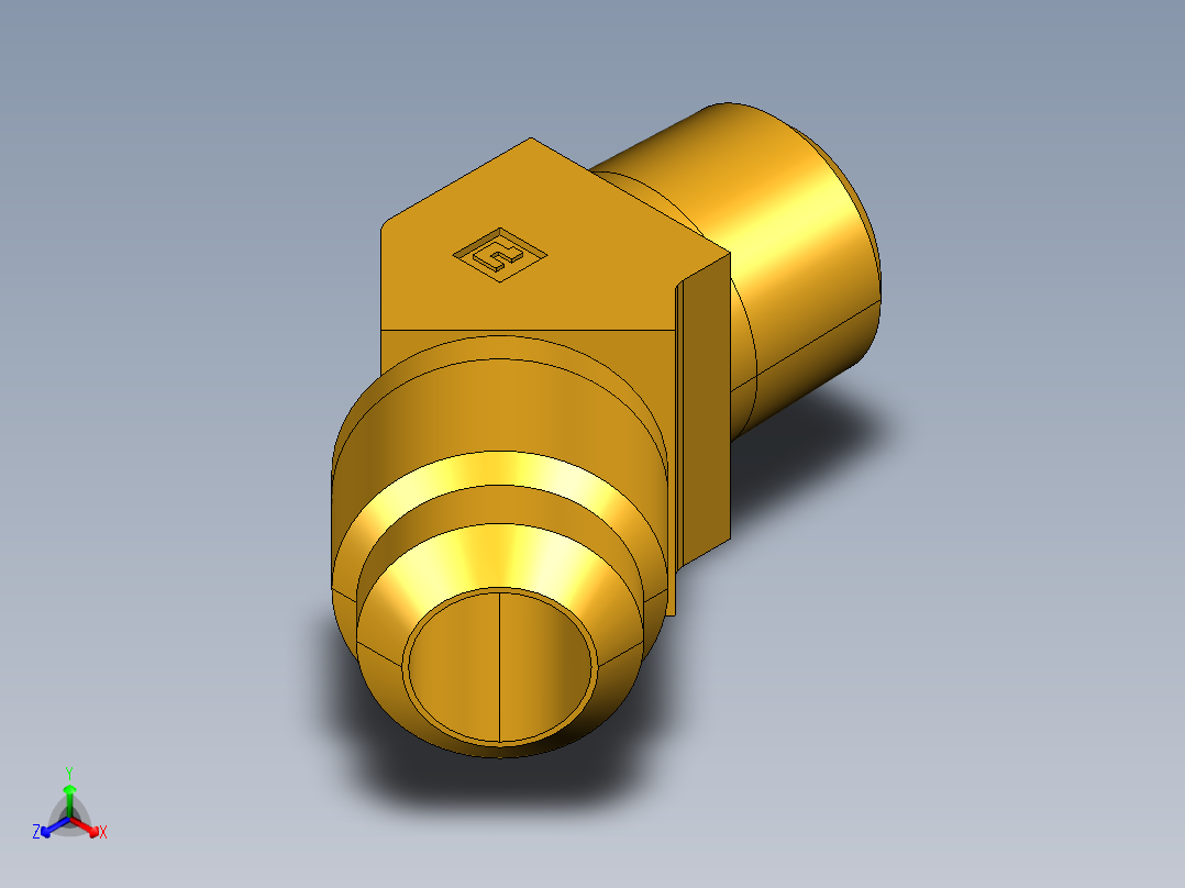 扩口式工业通用硬管接头45Deg Elbow 259F-8-6