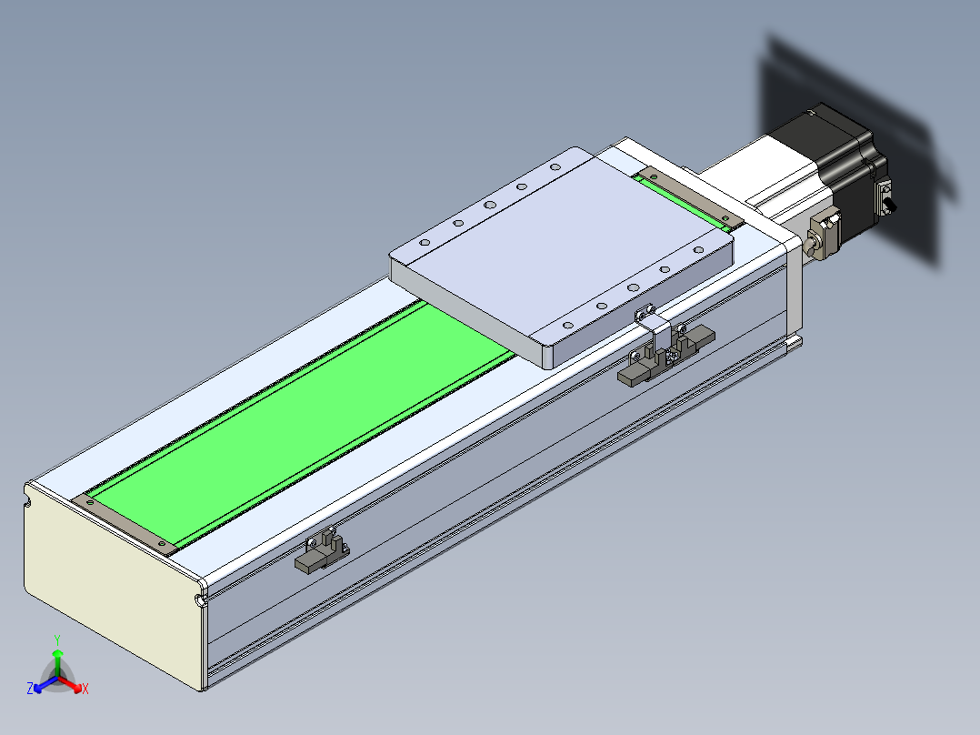 丝杠滑台-全封闭-EC17-Lx-C-S300-BC-P75-D3