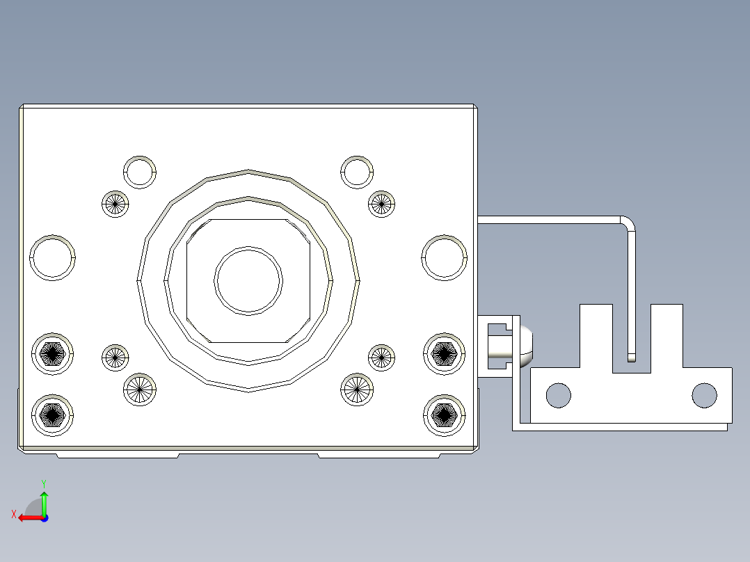 钢基模组-TPA-KSR-6005C-500A1-M-F0S1后视图