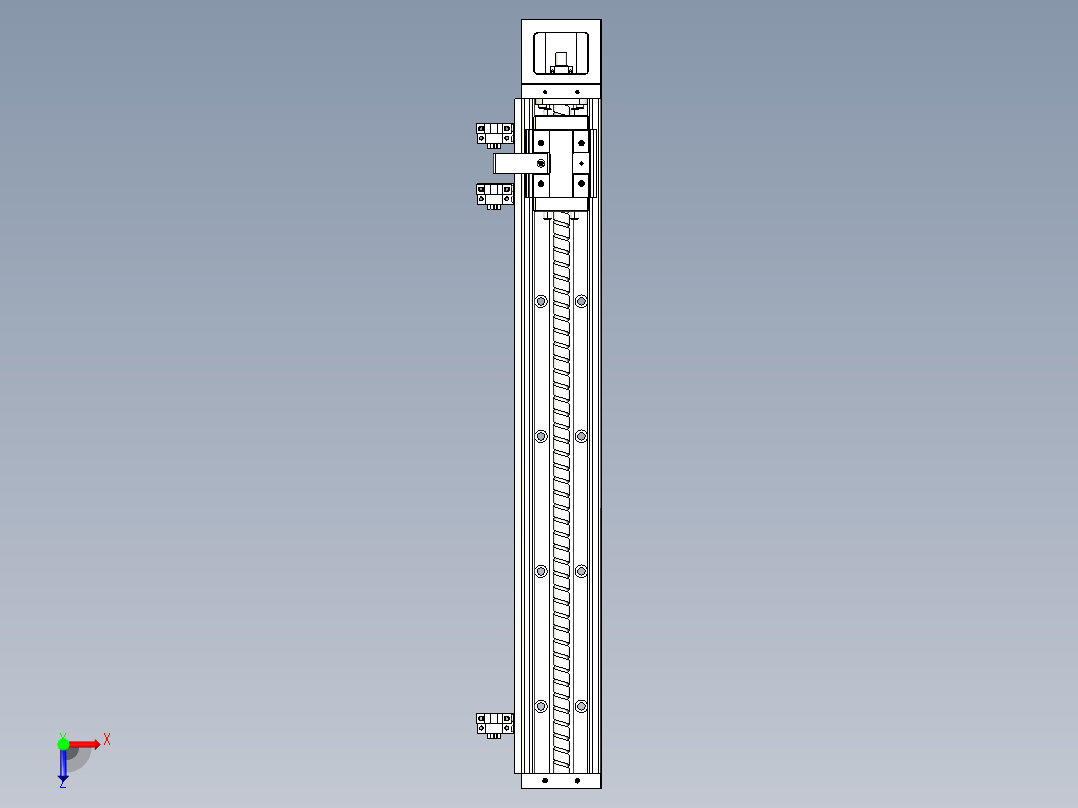 钢基模组-TPA-KSR-6005C-500A1-M-F0S1俯视图