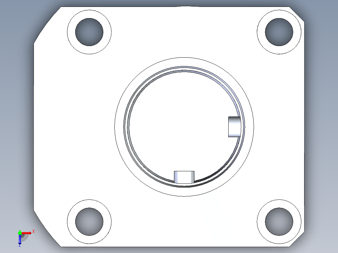 KOSMEKLHA0900-SL-F多系列多零件图纸模型俯视图
