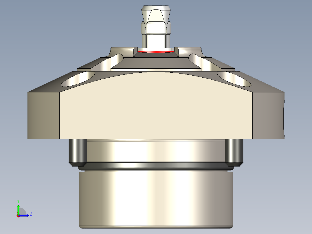 KOSMEKSFA1000-M2N-070多系列多零件图纸模型多系列多零件图纸模型左视图
