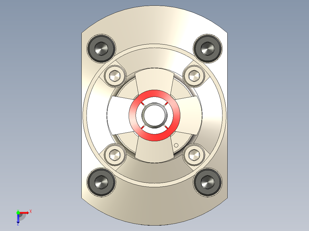 KOSMEKSFA1000-M2N-070多系列多零件图纸模型多系列多零件图纸模型俯视图