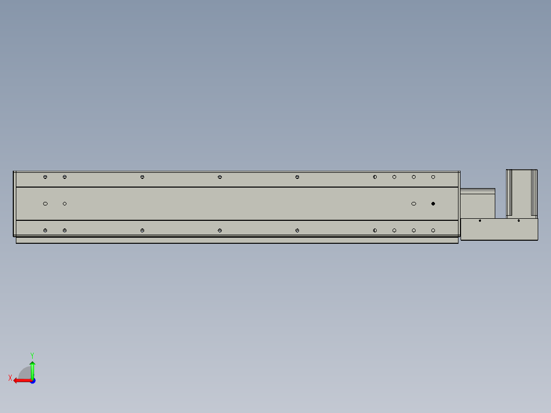 威洛博VBF17-S850-BL后视图