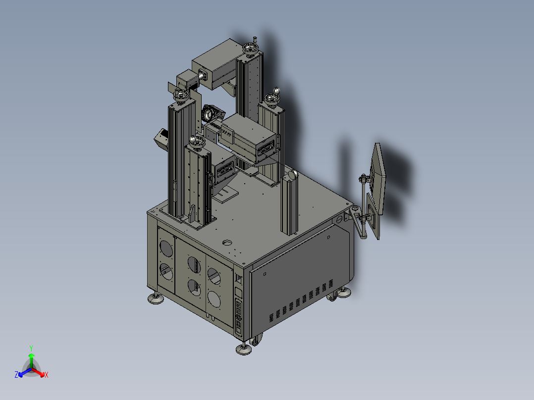 360度紫外激光剥漆 stp