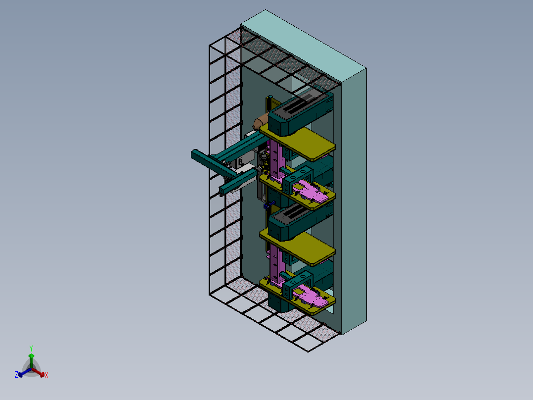 U型件机器人焊接sw16可编辑正等轴测图