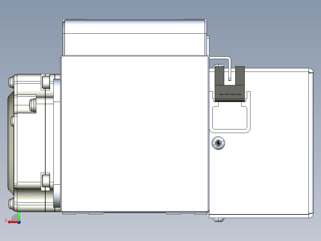 威洛博LB.GB同步带传动--欧规系列LB6A-L65-S3550-BR后视图