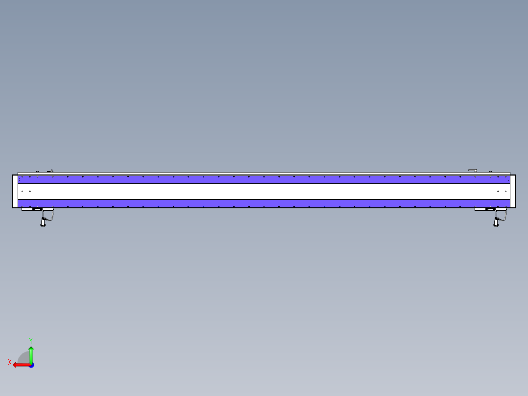 威洛博VL系列直线电机模组-2VL22H3-S2750后视图
