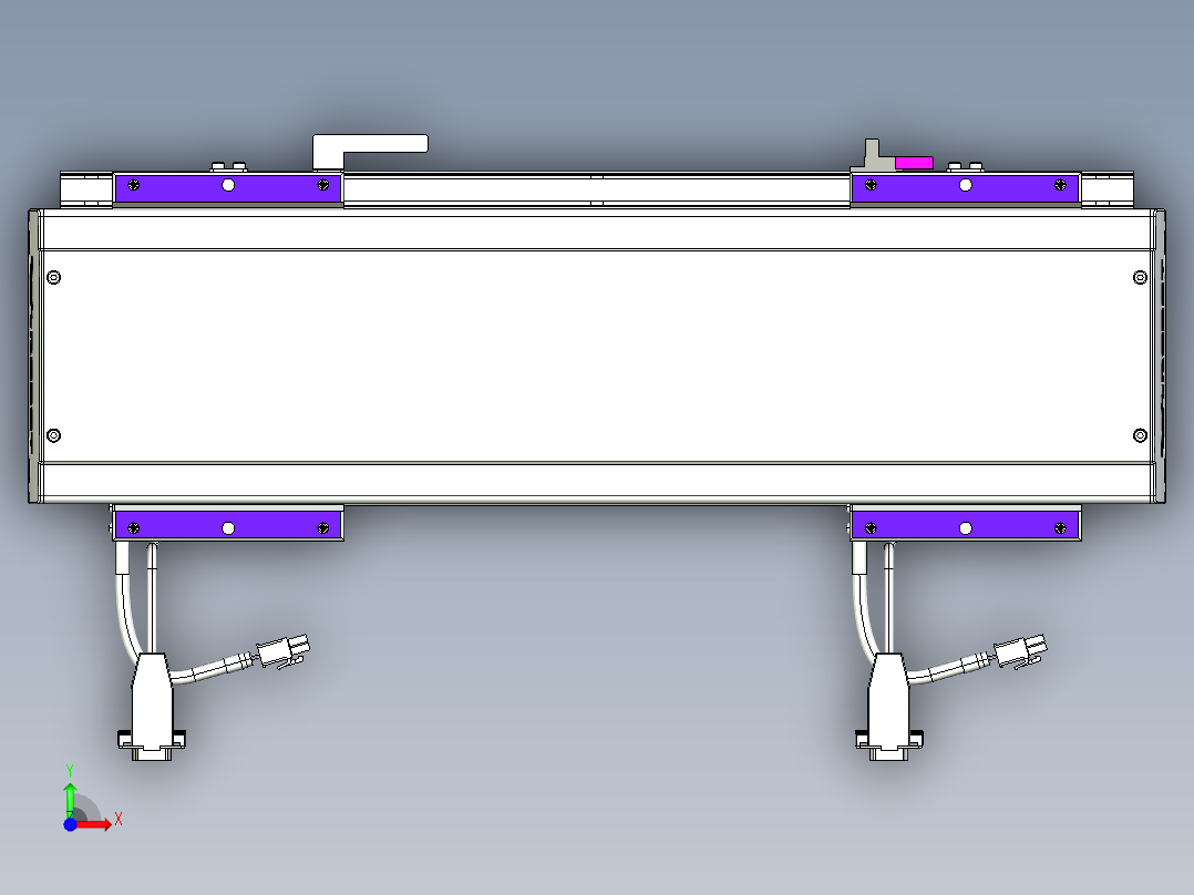 威洛博VL系列3d模型模组2VL14S1Y-S200前视图
