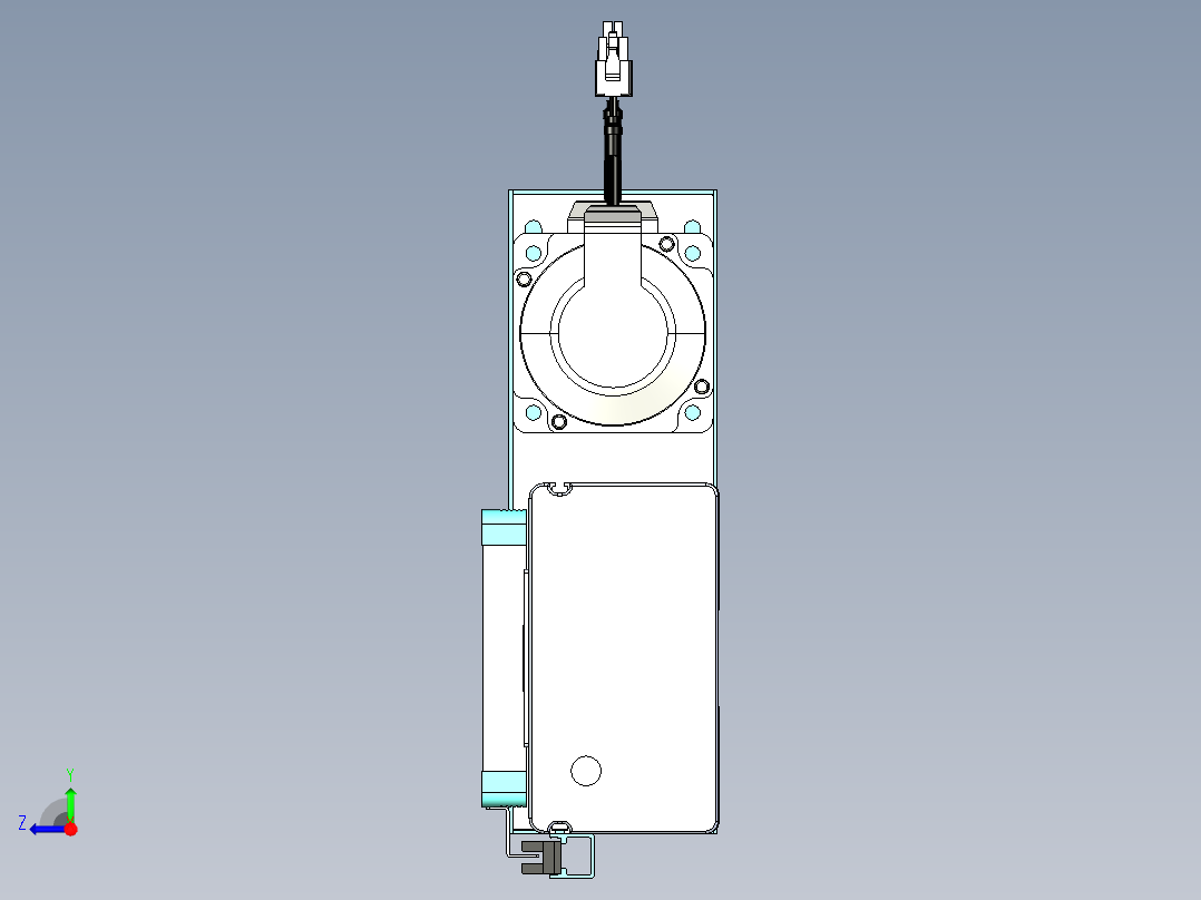 威洛博VC丝杆传动-无尘环境VC14-Lxx-C-S900-BR-ZP75-C3右视图