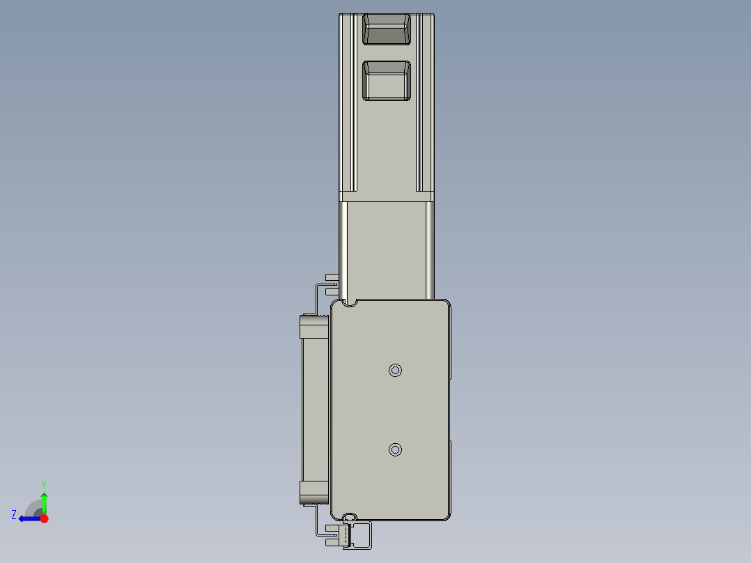 威洛博双电机滑台-VBC14S2-L100-S750-BLR-P40-C6右视图