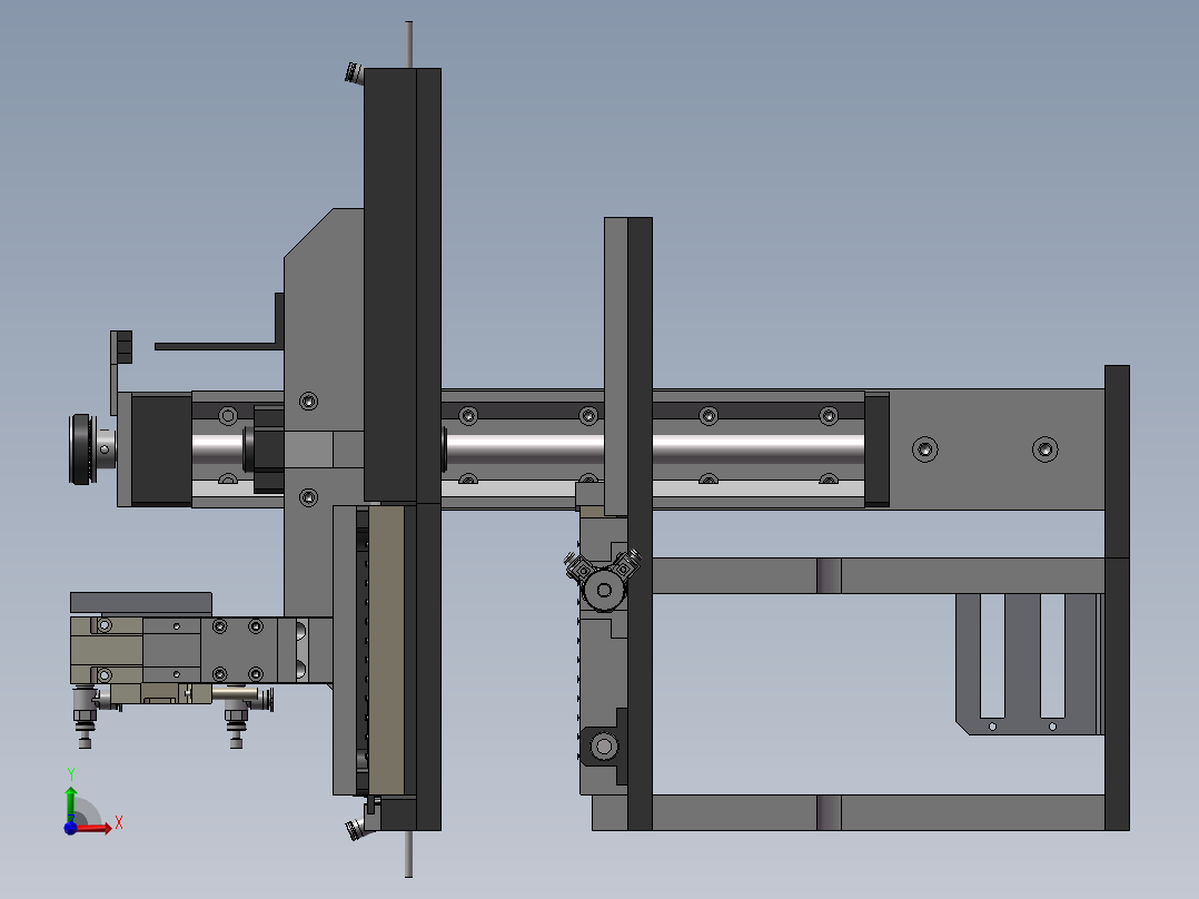 传送装配机sw20前视图