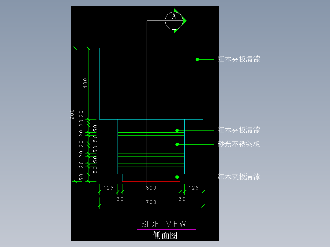 建筑图库工装四-FH04321A