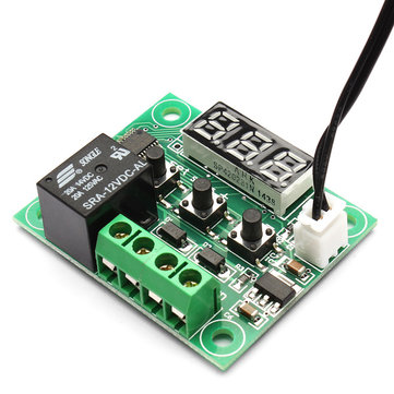 w1209直流12V冷热温度温控器温控开关温度控制器温度控制器温度计SW2015含特征