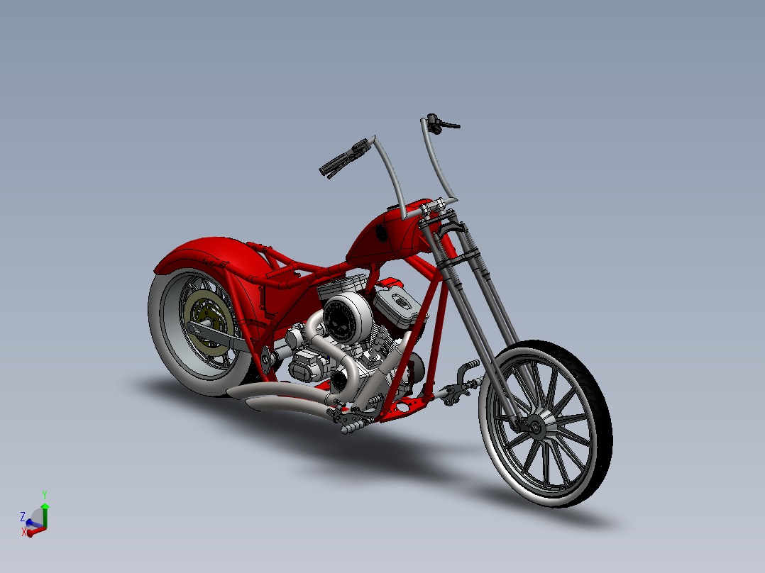 高级<span style='color: red'>摩托车</span><span style='color: red'>模型</span>