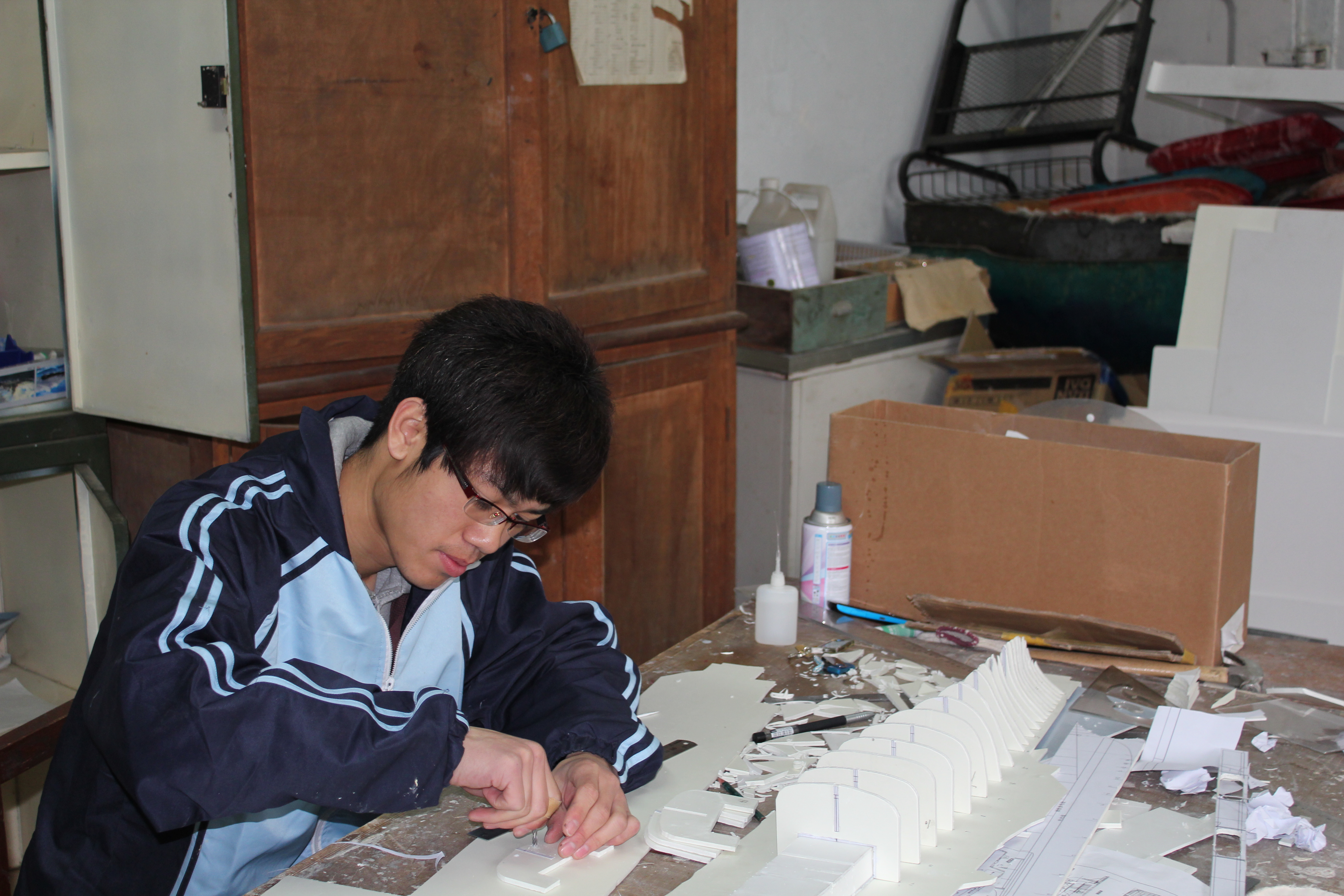 美国航母Essex艾塞克斯船模平面图纸