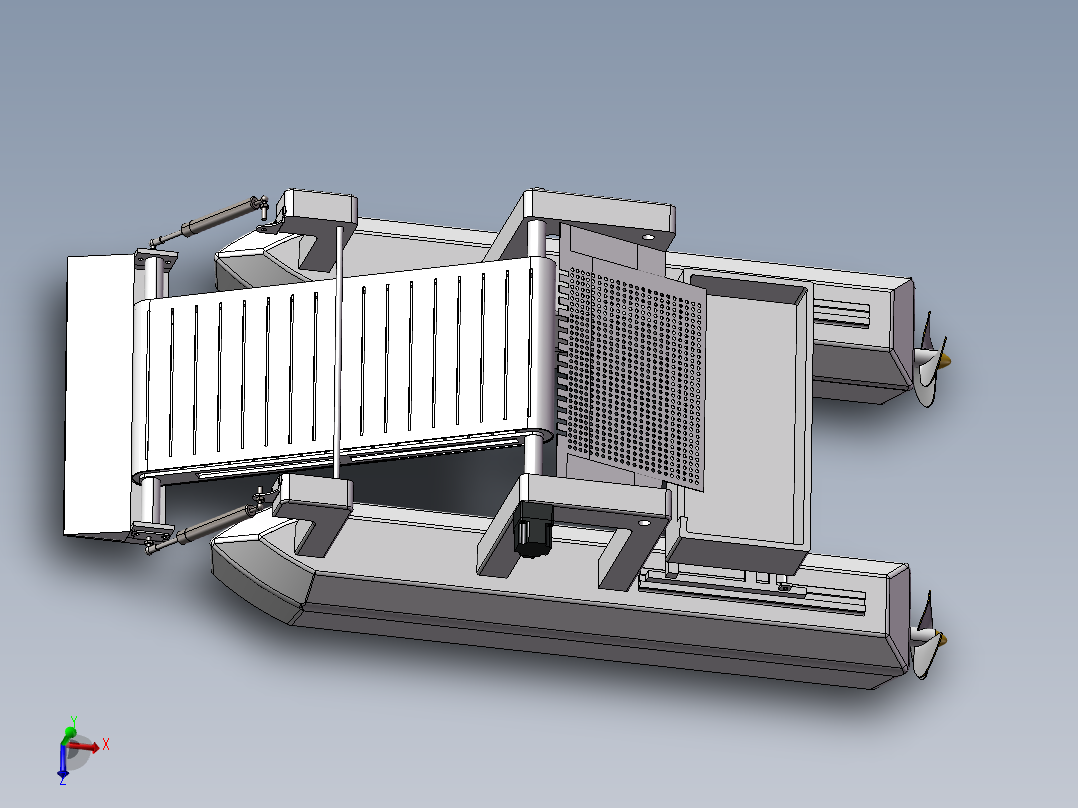 水面垃圾清理船