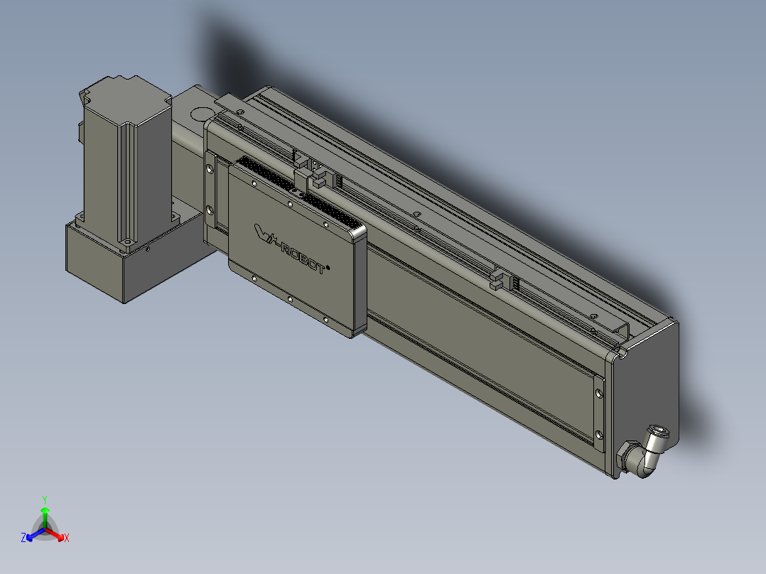 威洛博VBC12-S200-BLU-P40正等轴测图