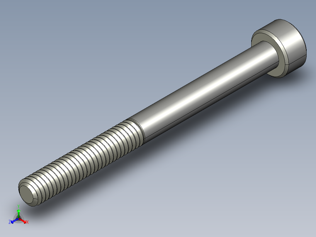 M4 x 0.7mm Thread 45mm LONG SOCKET HEAD CAP SCREW.STEP