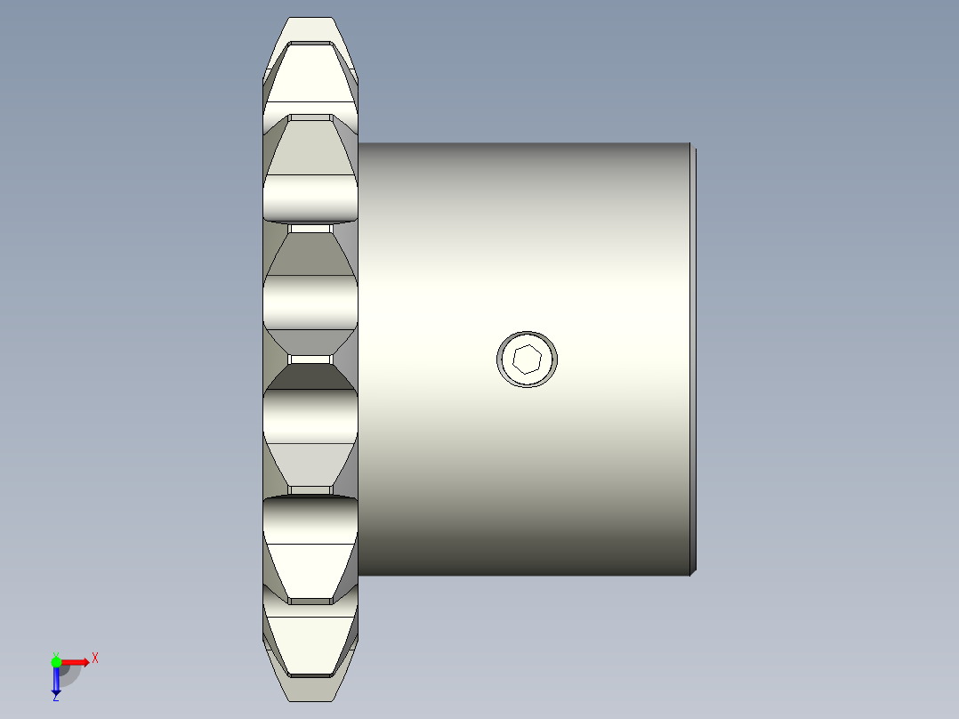 链轮-Sprocket_16-30-50-50_11-2俯视图