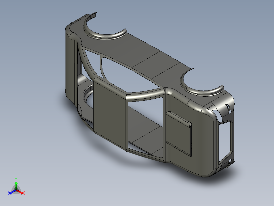 汽车车身 (62)正等轴测图