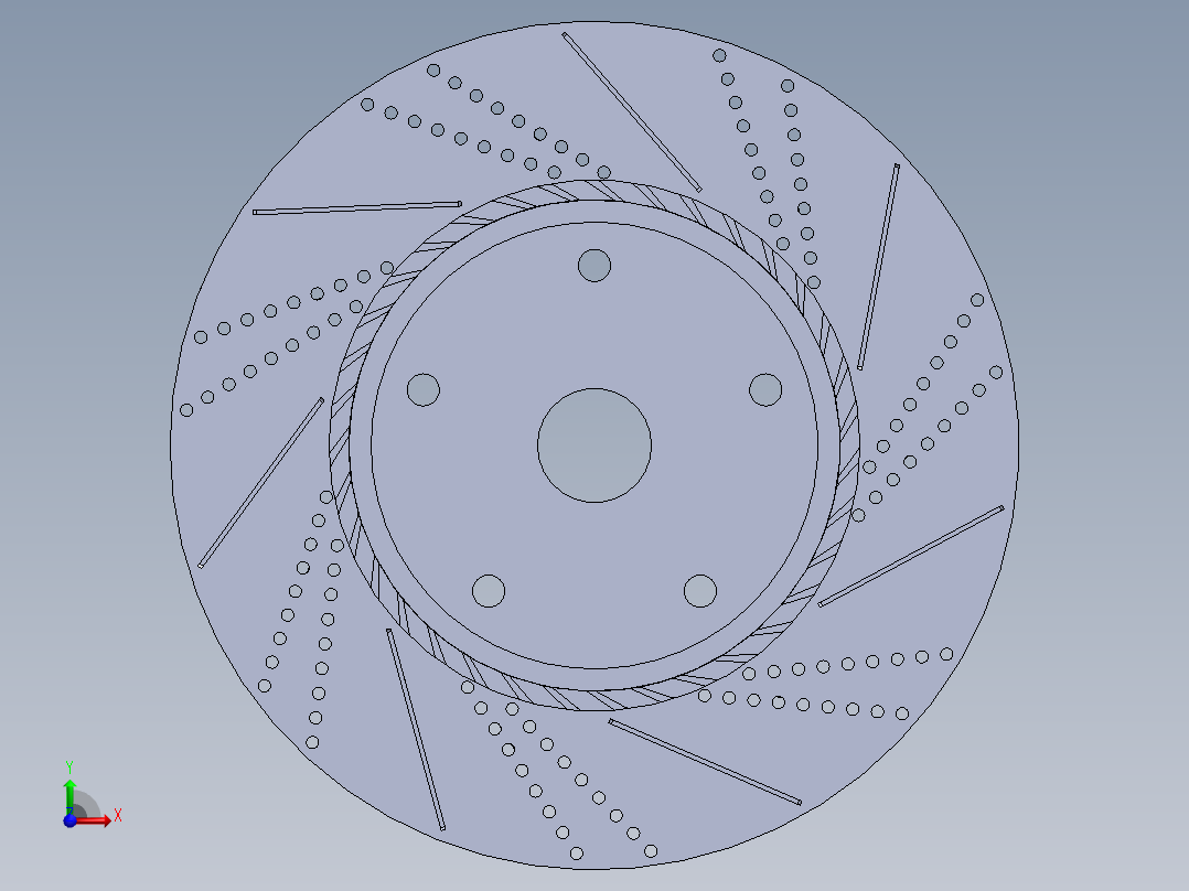制动器 (21)前视图