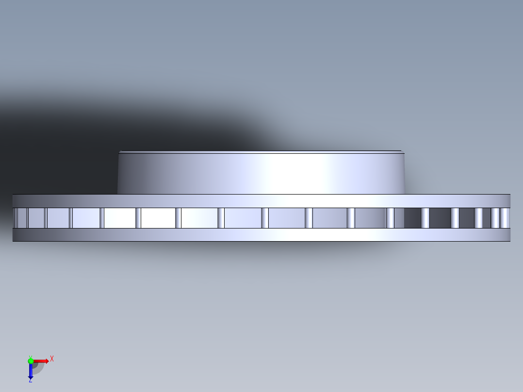制动器 (21)俯视图