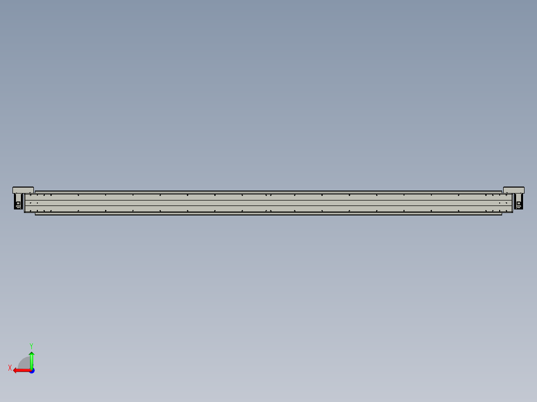 威洛博双电机滑台-VBC14S2-L50-S3000-BLR-P40-C6后视图