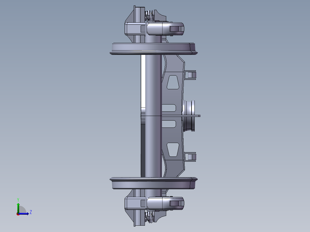 快速货车转向架设计1028048==20左视图