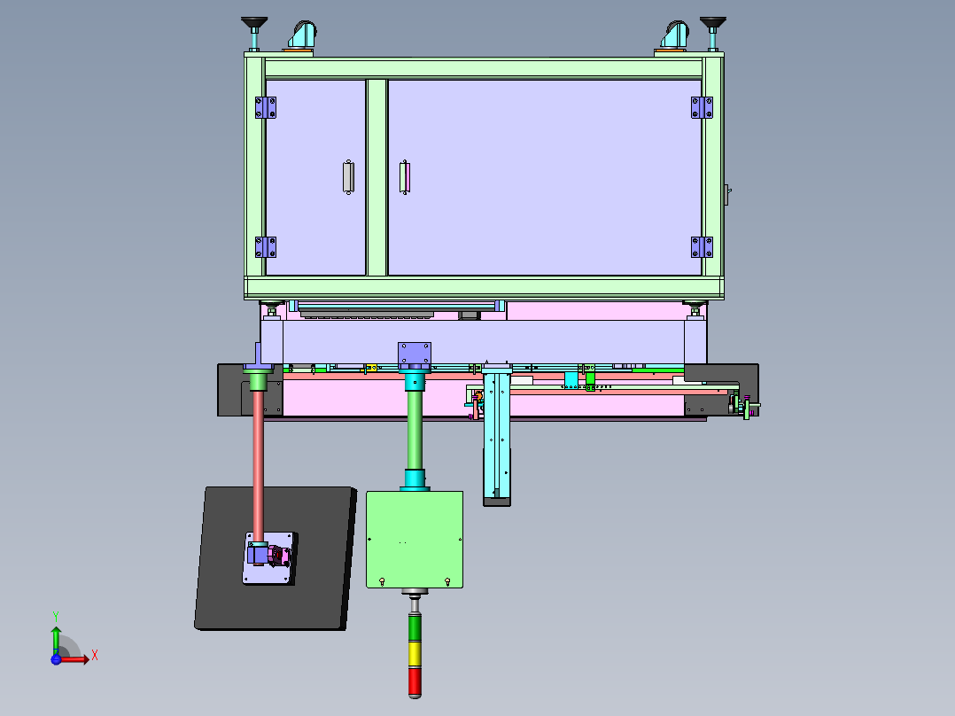 外圆激光测量机sw20可编辑前视图
