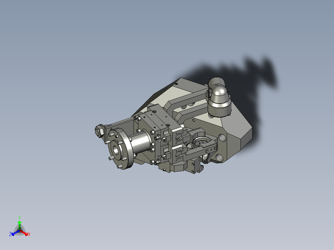 机床夹具以及<span style='color: red'>机器人</span>双抓手