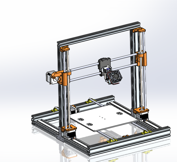 3D打印机模型3D
