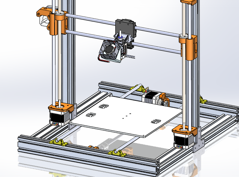3D打印机模型3D