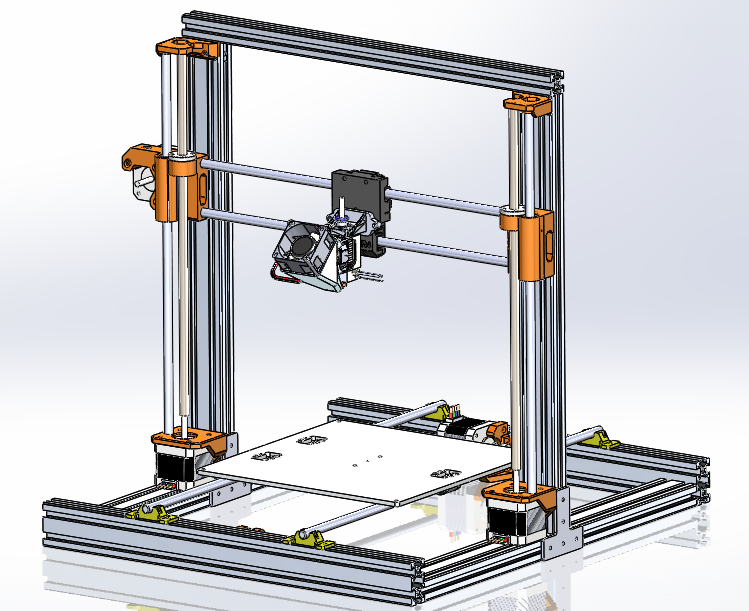3D打印机模型3D