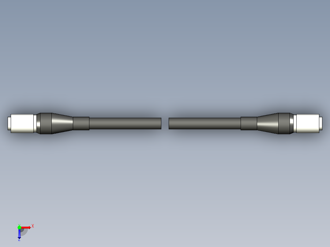 基恩士CA-CH10RX_kc图纸模型俯视图