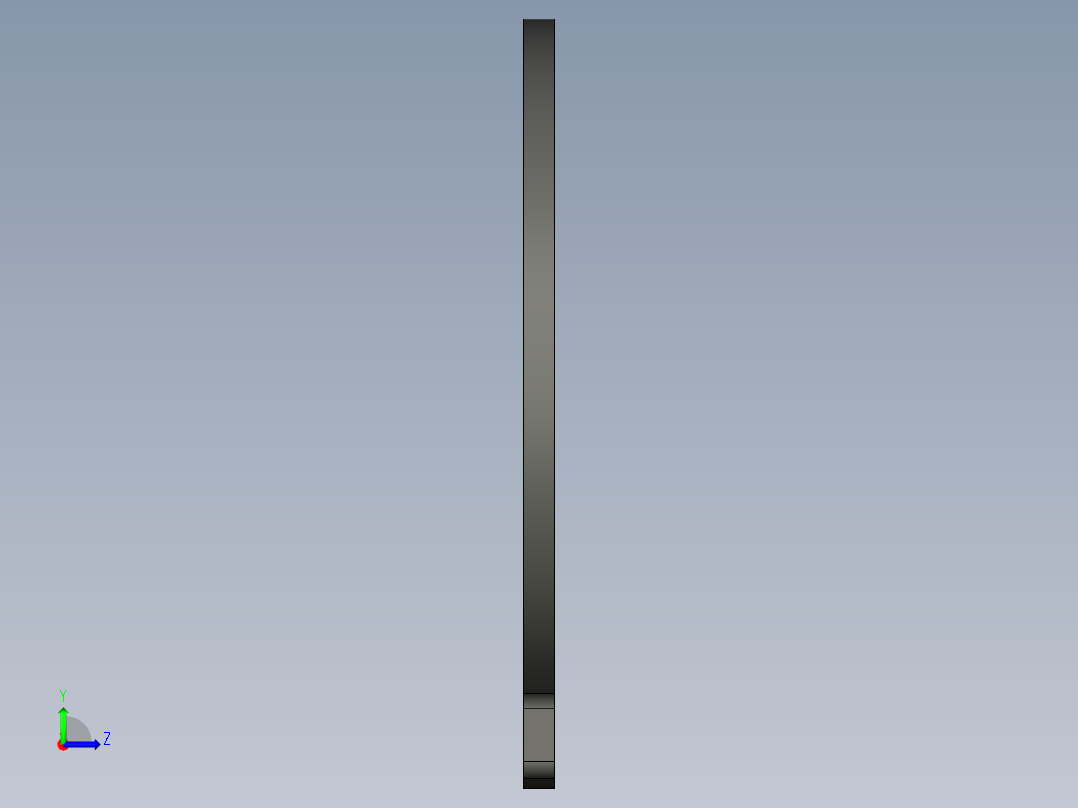 萬向滾珠配件20(A)-3D多系列多零件图纸模型左视图