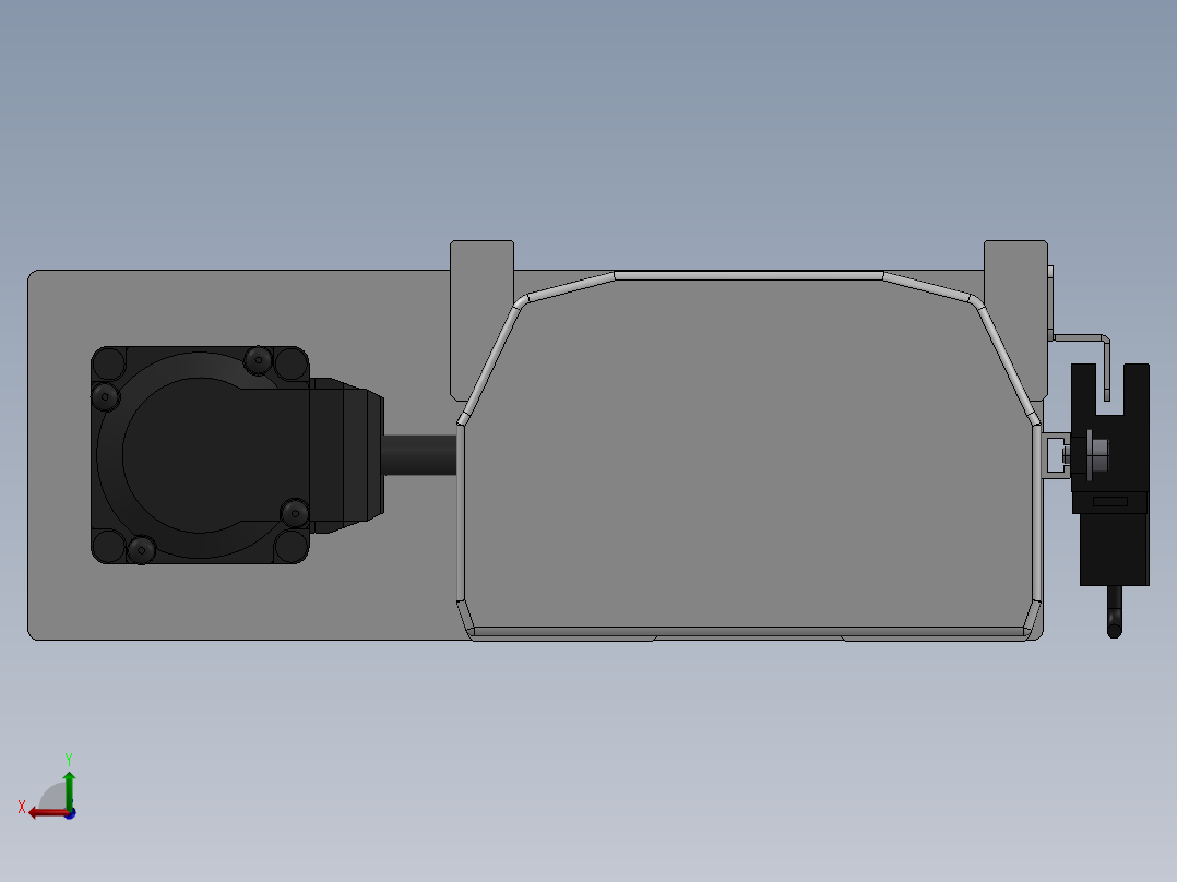 精密模组MY120-T10-100L-BL-P10B-C4-C后视图