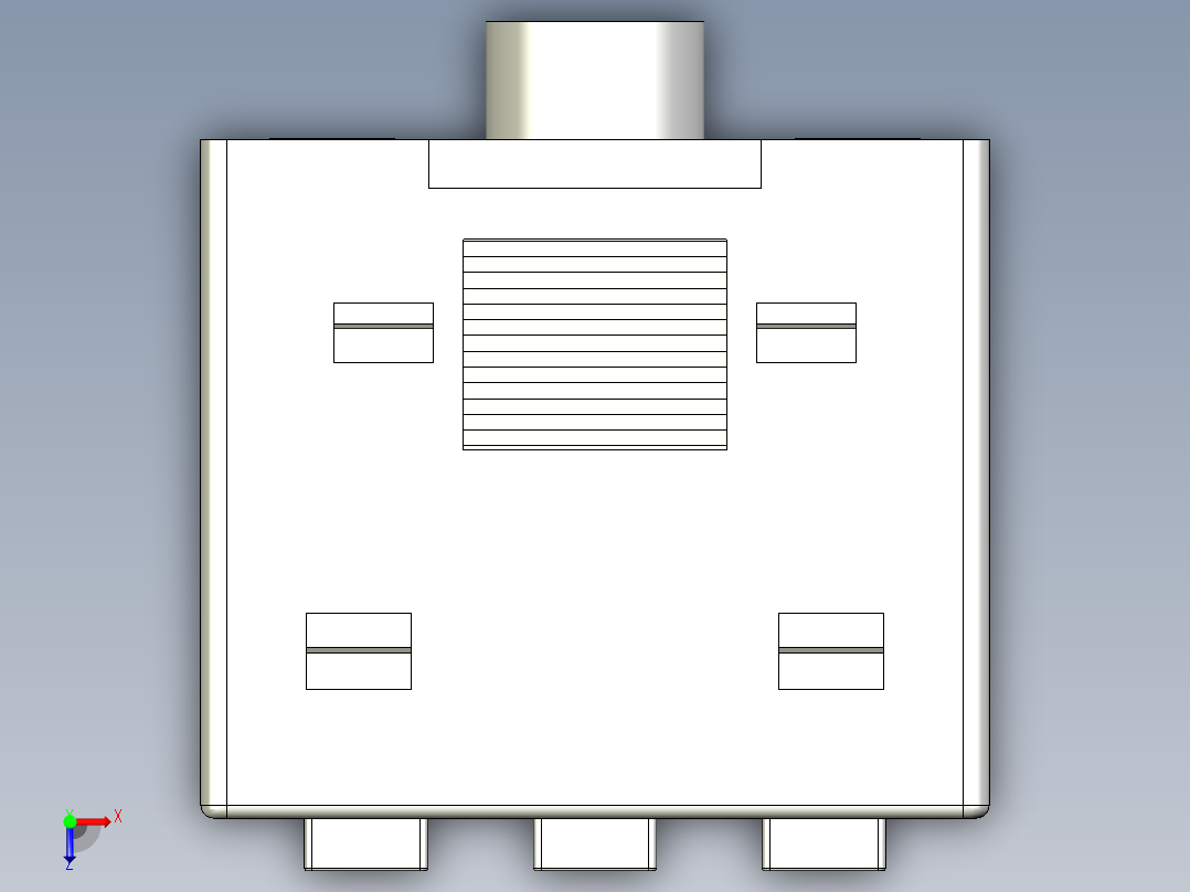 压力传感器DNP2-M_2023俯视图