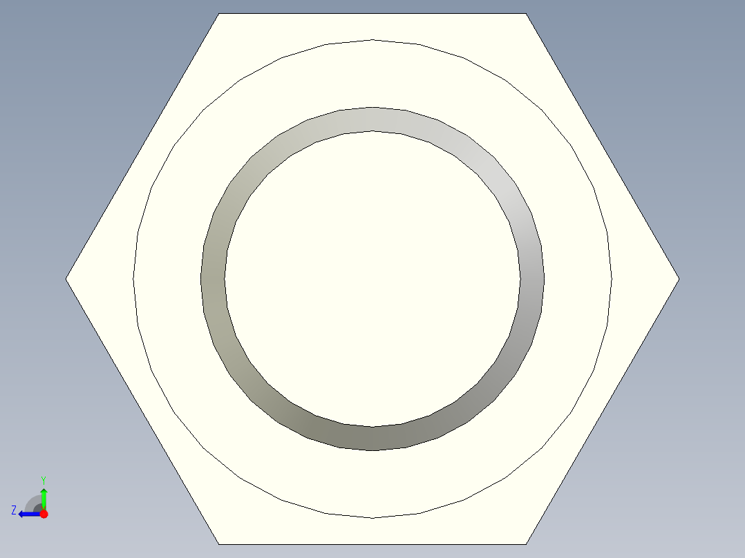 螺钉-DIN_931-M22x2.5x190_34.stp右视图