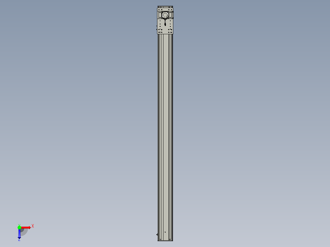 东锦齿条传动DH175G-L167-S2400-BU-减速机+750W俯视图