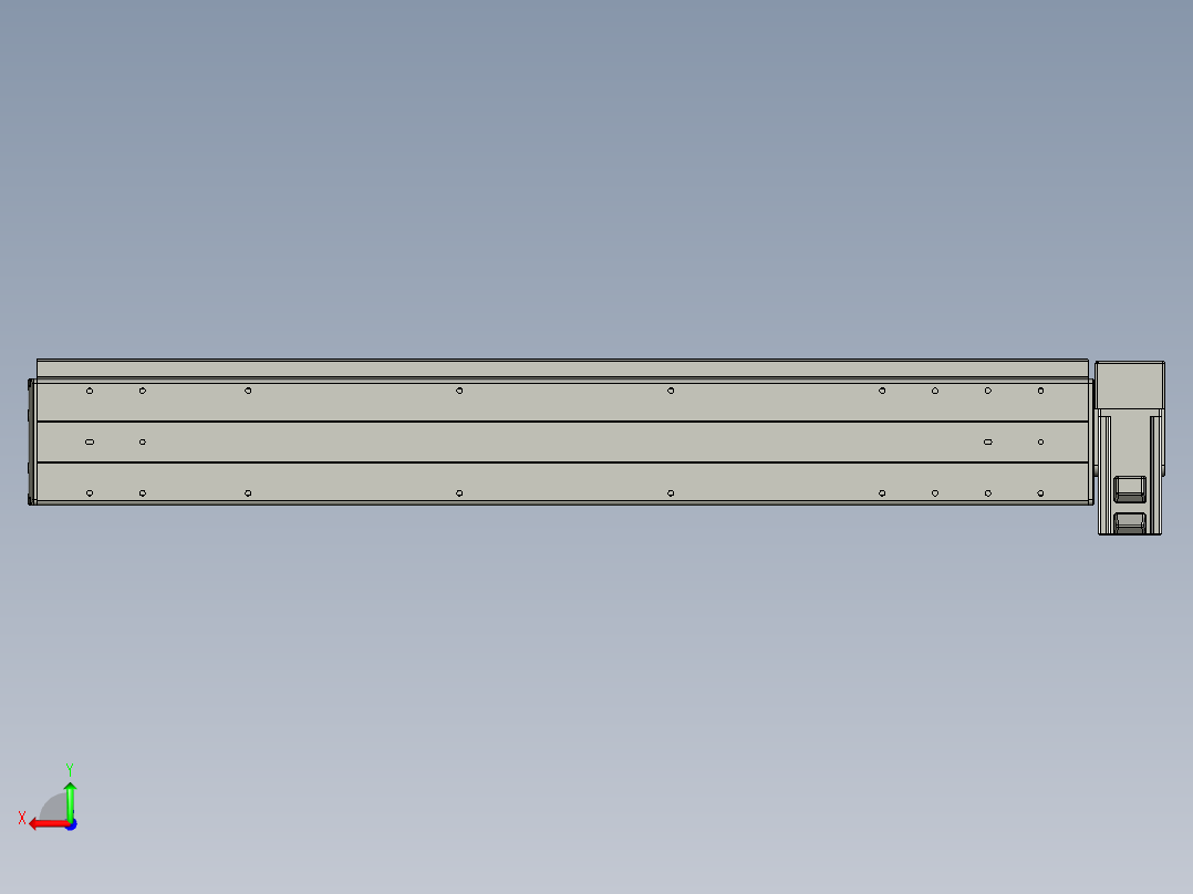 威洛博VBF12-S750-BRD后视图