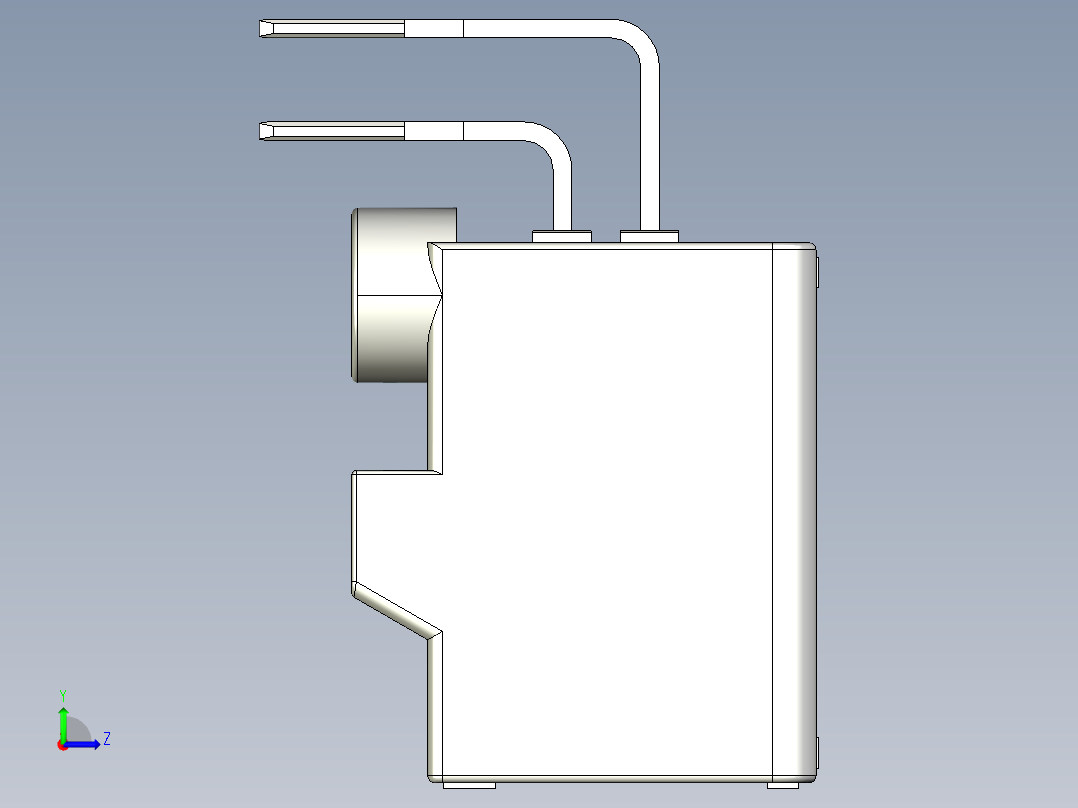 连接器AAUS01BP2-028K0219左视图